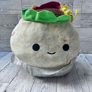 Squishmallow Flipmallow Cute Burrito/avocado Plush Toy